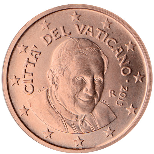 Vatican City € 0,01